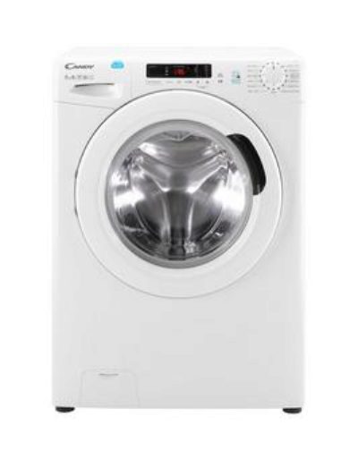 Candy Smart Touch Cs492D3W 9Kg Load, 1400 Spin Washing Machine - White